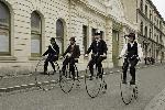 Learn to ride a penny farthing at oamaru Cycle Works